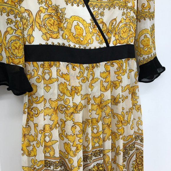 Nasty Gal Yellow and Black Maxi Dress - Picture 6 of 16